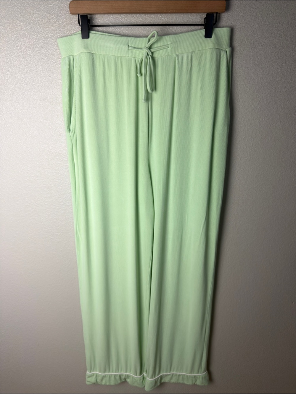 Cozy Earth Women’s Bamboo Rib Knit Classic Pajama Pants